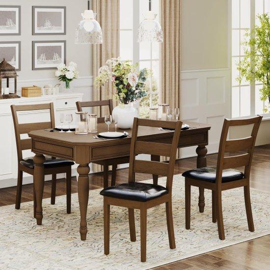 Ahşap Ayaklı Sandalye