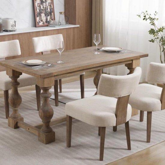 Ahşap Ayaklı Sandalye