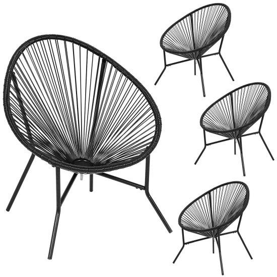 Balkon Sandalyesi 4 Lü