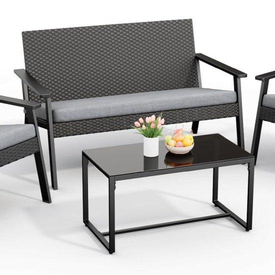 Balkon Sandalyesi 4 Lü