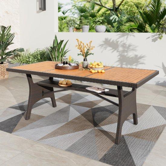 Balkon Yemek Masası