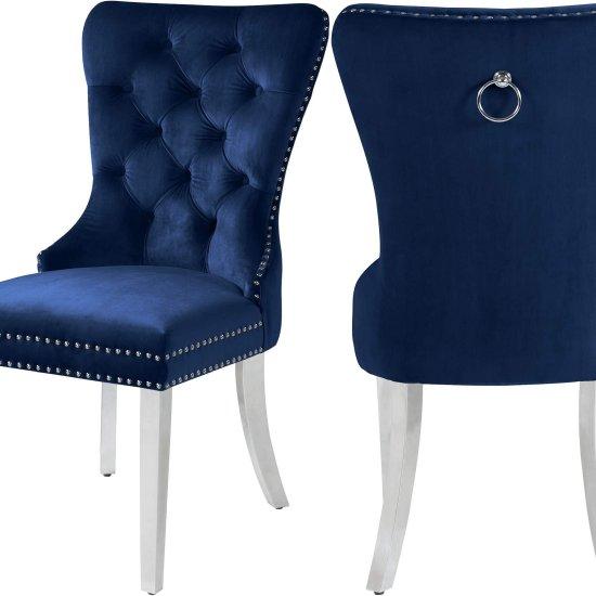 Krom Ayaklı Sandalye