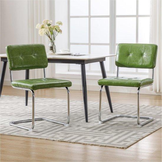 Krom Ayaklı Sandalye