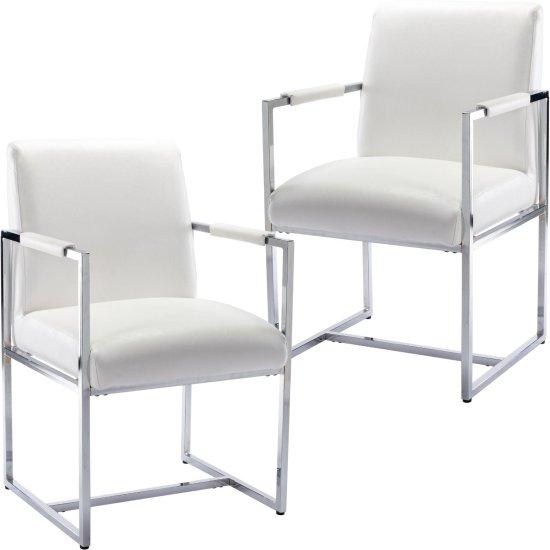 Krom Ayaklı Sandalye