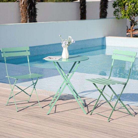 Küçük Balkonlar İçin Masa Sandalye