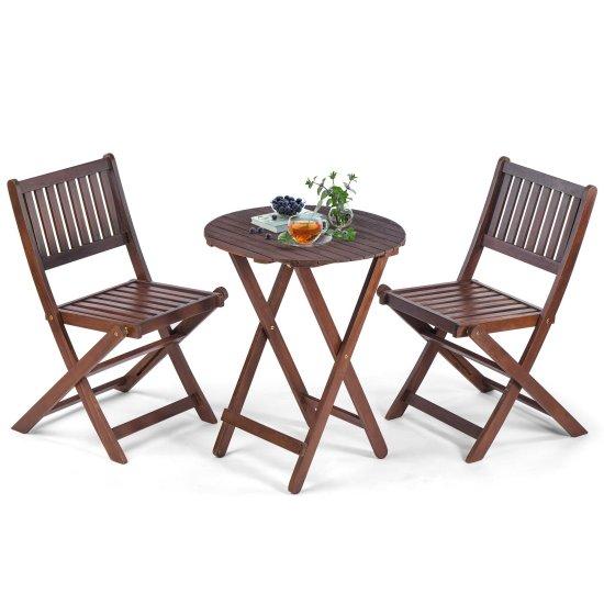 Küçük Balkonlar İçin Masa Sandalye