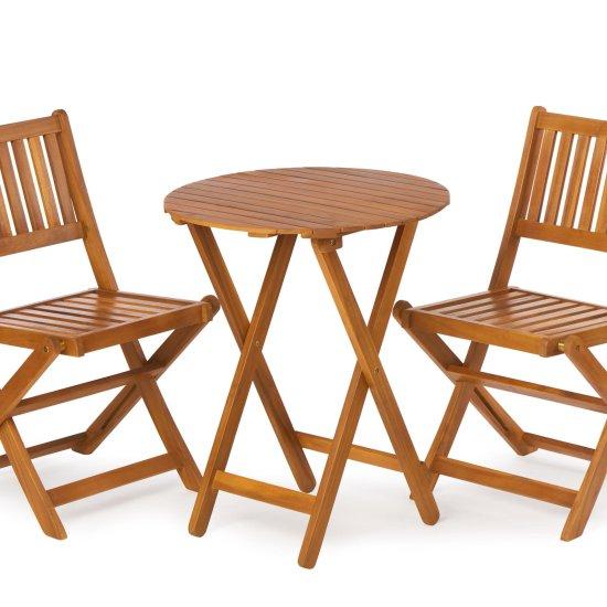 Küçük Balkonlar İçin Masa Sandalye