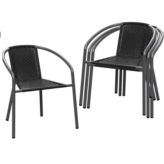 Siyah Hazeran Sandalye