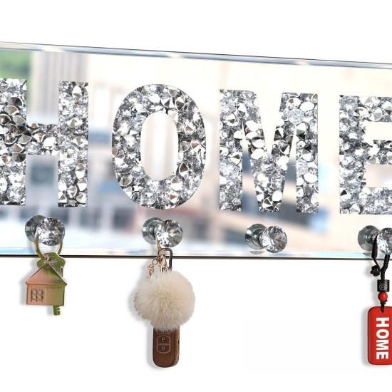 Aynalı Duvar Askısı