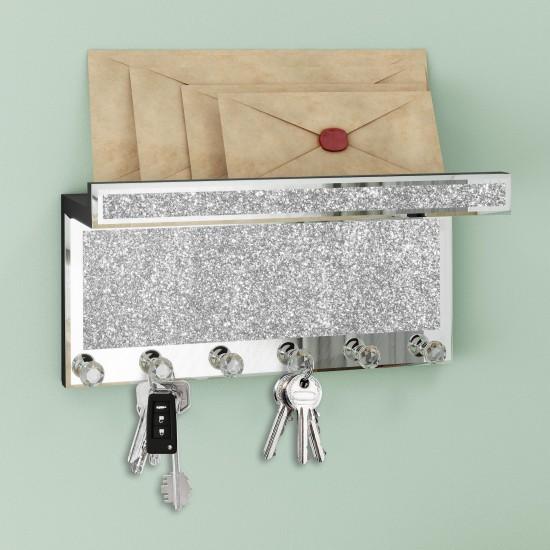 Aynalı Duvar Askısı