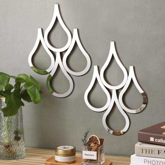 Aynalı Duvar Askısı