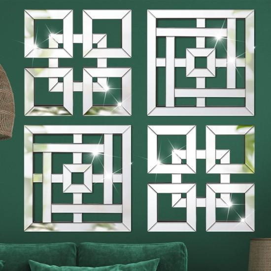 Aynalı Duvar Askısı