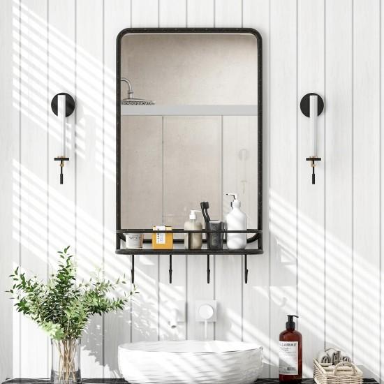 Aynalı Duvar Askısı