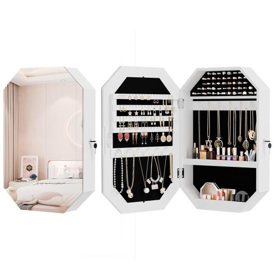 Aynalı Duvar Askısı