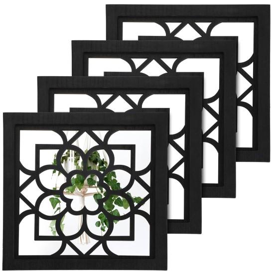 Aynalı Duvar Askısı