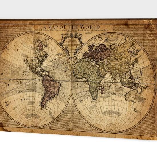 Dekoratif Dünya Haritası