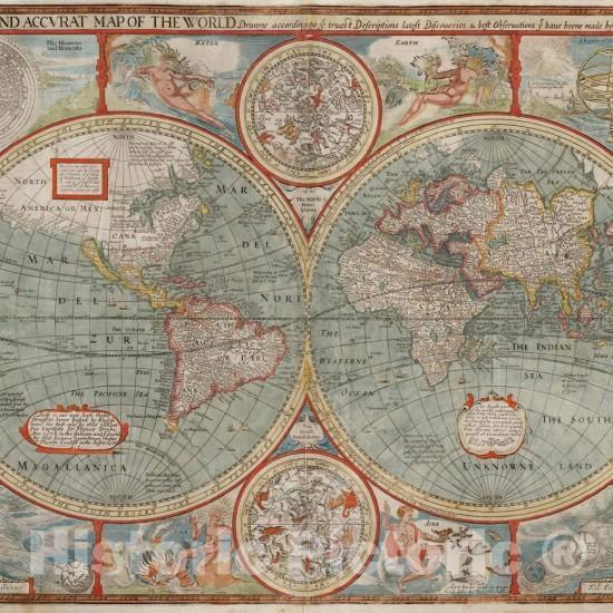 Dekoratif Dünya Haritası