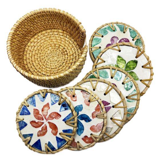 Hasır Bardak Altlığı