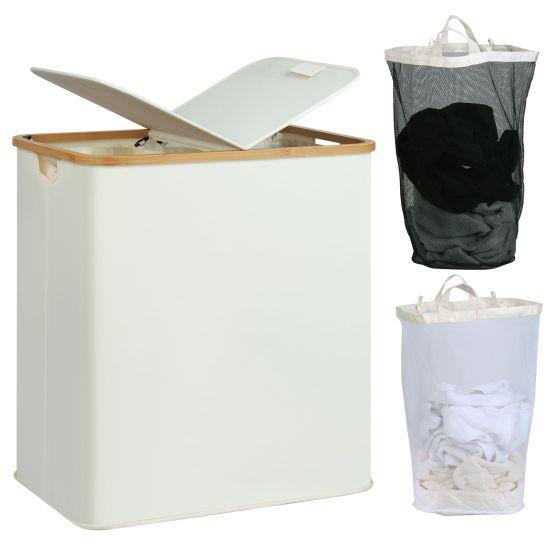 Kapaklı Çamaşır Sepeti