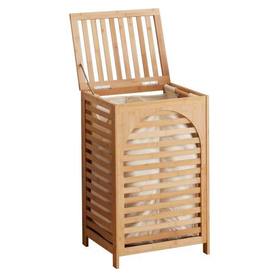 Kapaklı Çamaşır Sepeti