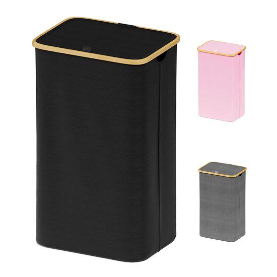 Kapaklı Çamaşır Sepeti