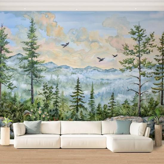 Orman Manzaralı Duvar Kağıtları