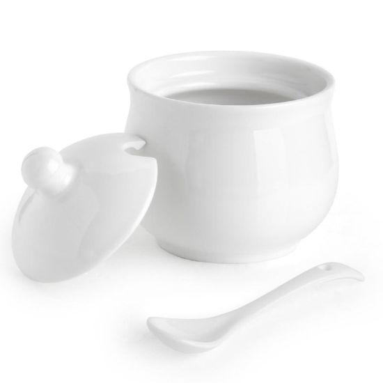 Porselen Çay Şeker Kavanozu