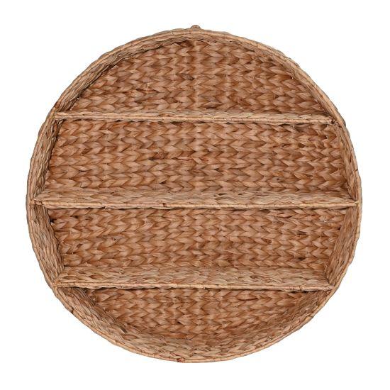 Rattan Duvar Rafı