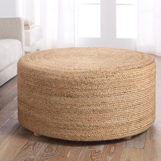Rattan Puf