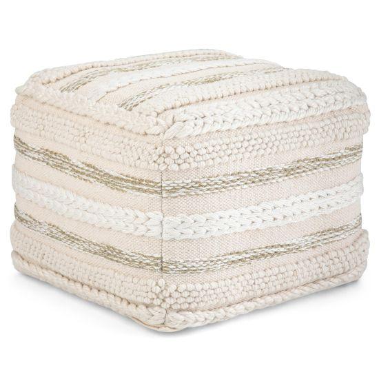 Rattan Puf