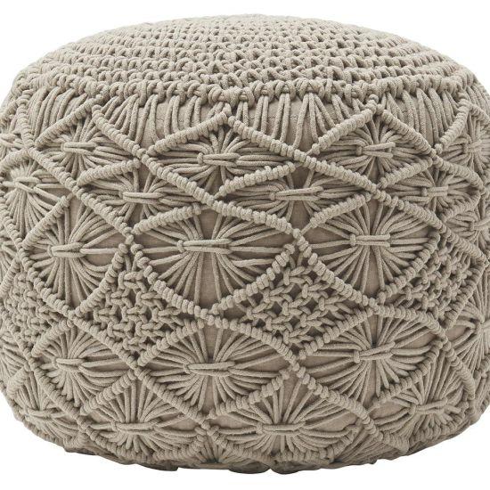Rattan Puf