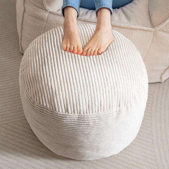 Rattan Puf