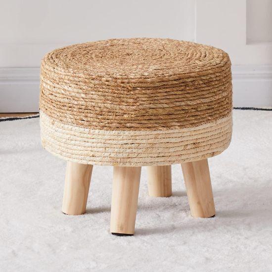 Rattan Puf