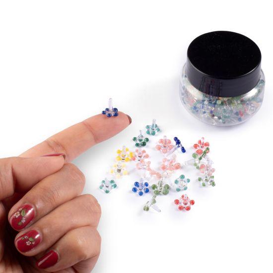 Renkli Cam Aksesuar Dekor