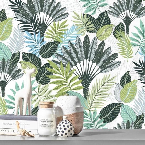 Yeşil Yaprak Duvar Kağıdı