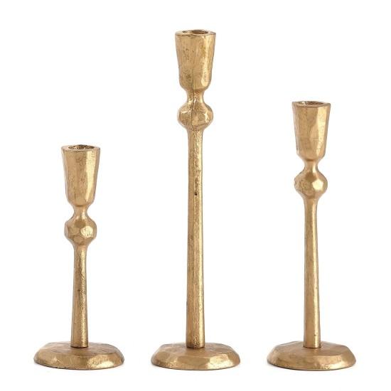 3lü Şamdan Mumluk Gold