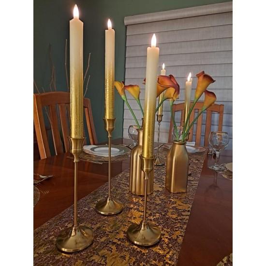 3lü Şamdan Mumluk Gold