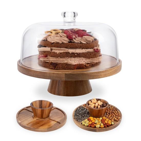 Ahşap Ayaklı Sunumluk