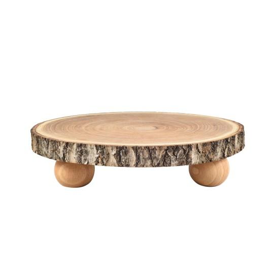 Ahşap Ayaklı Sunumluk