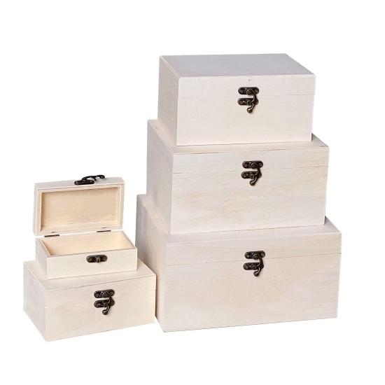 Ahşap Boyama Kutular