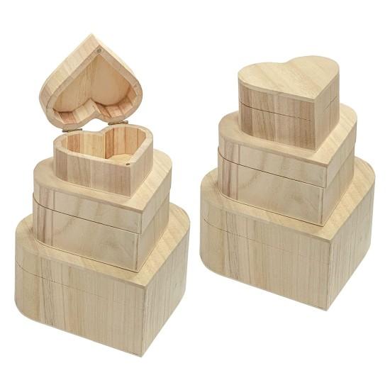 Ahşap Boyama Kutular