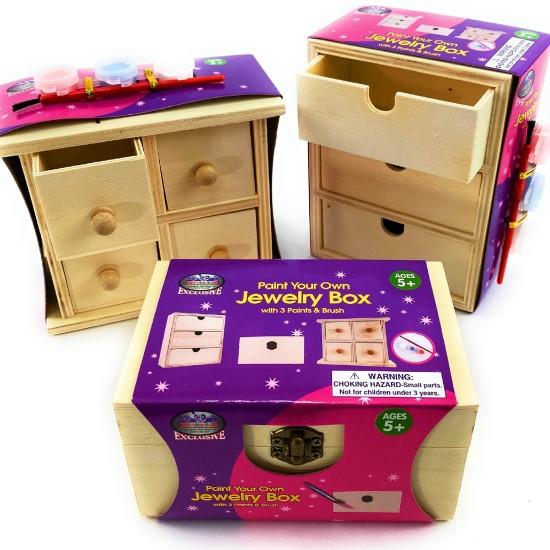 Ahşap Boyama Kutular