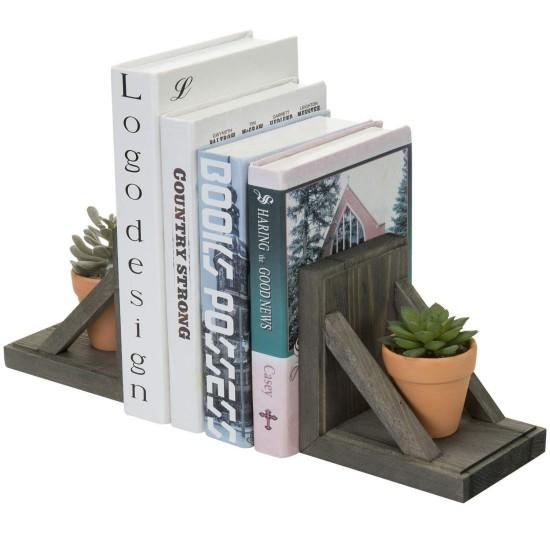 Ahşap Kitap Tutucu