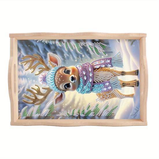 Ahşap Tepsi Boyamalık