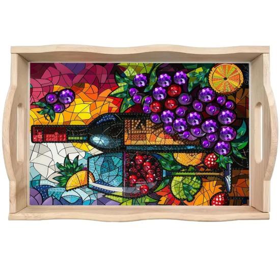 Ahşap Tepsi Boyamalık