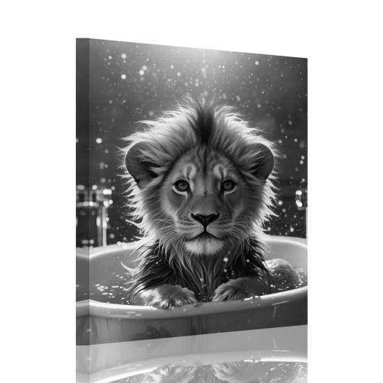 Aslan Cam Tablo