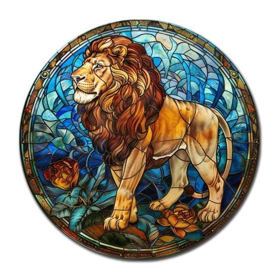 Aslan Cam Tablo