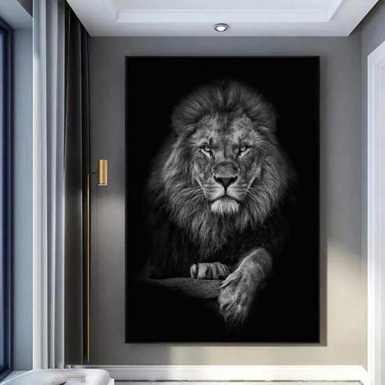 Aslan Cam Tablo