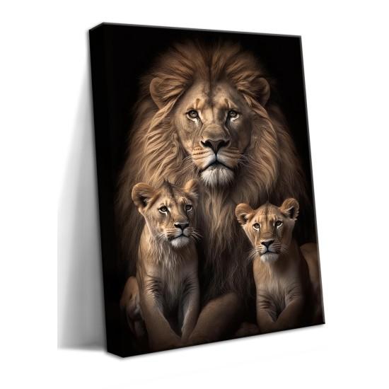 Aslan Cam Tablo