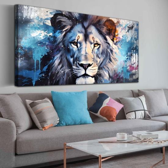 Aslan Cam Tablo